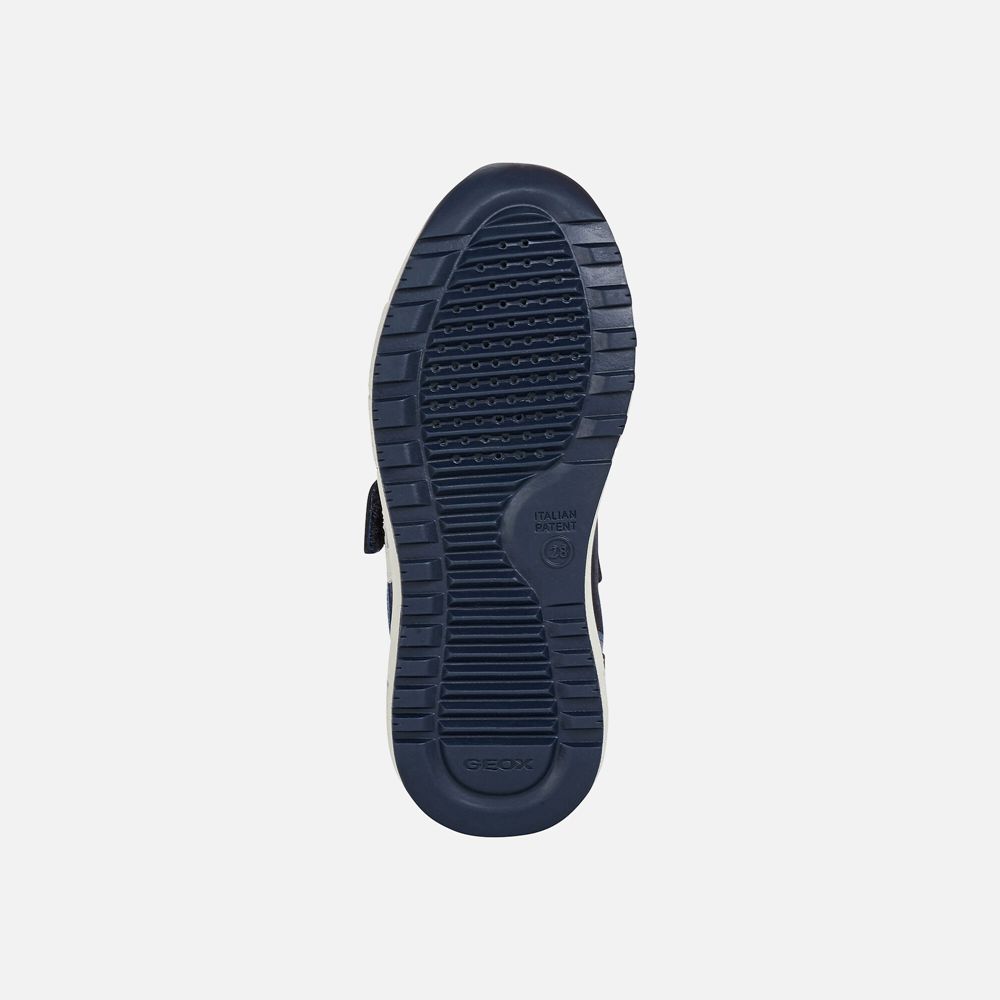 Geox Erkek Çocuk Spor Ayakkabı Lacivert - Alben - IXR-895206